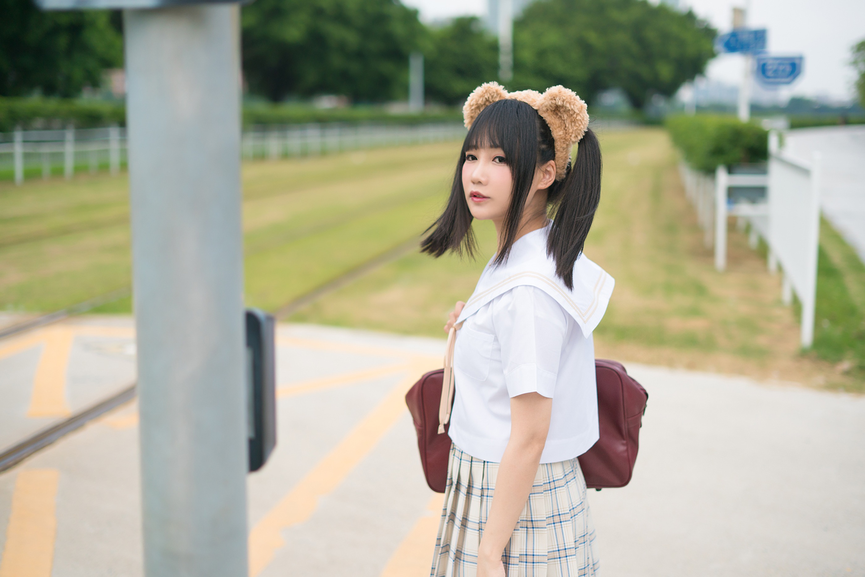 图片[1]-铭铭 Kizami – NO.006 今天铭铭是高中生 [98P]-XikXak
